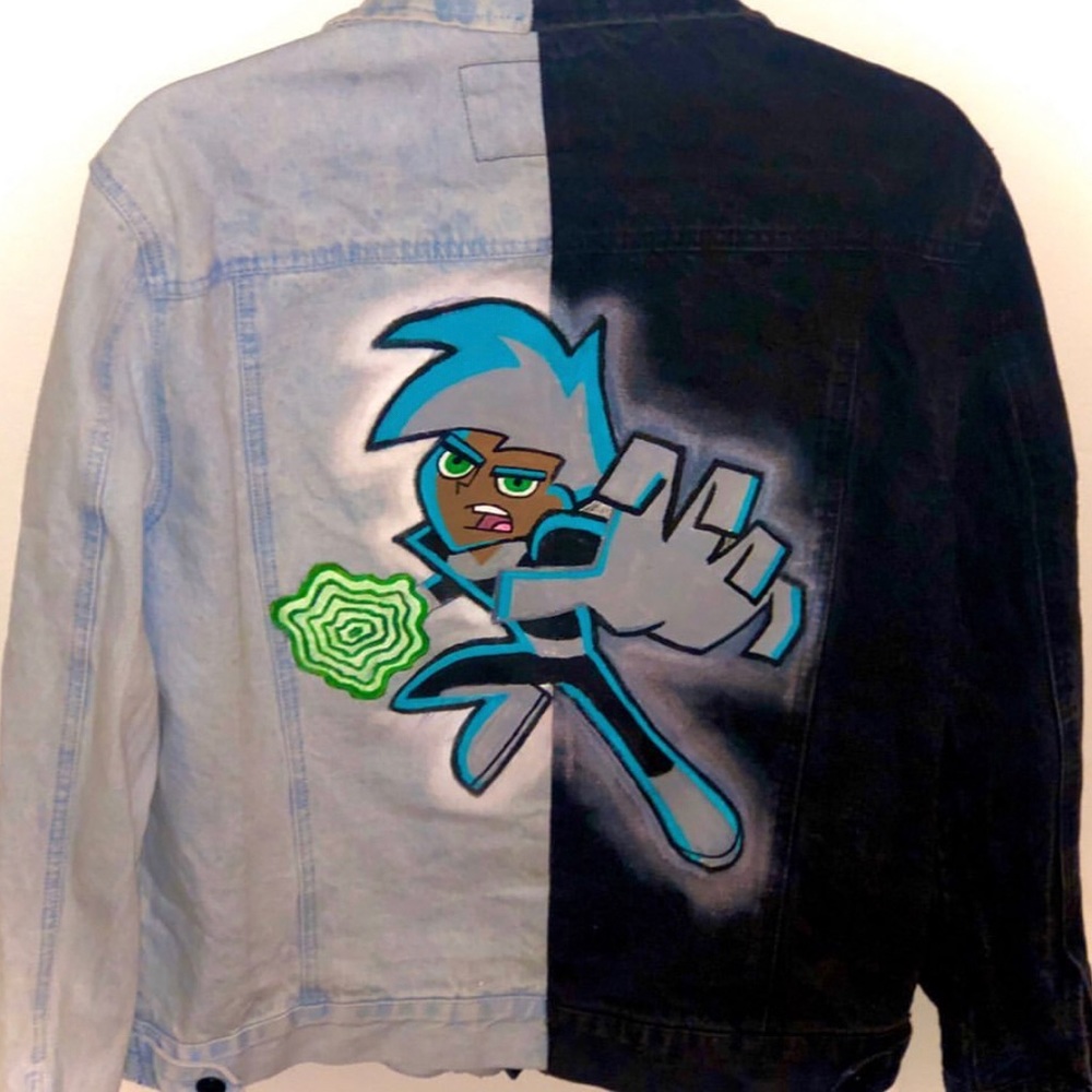 Custom Danny Phantom Jean Jacket - image 1